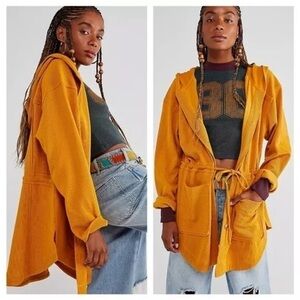 Free People Beach Rikki Cardigan in Golden Girl